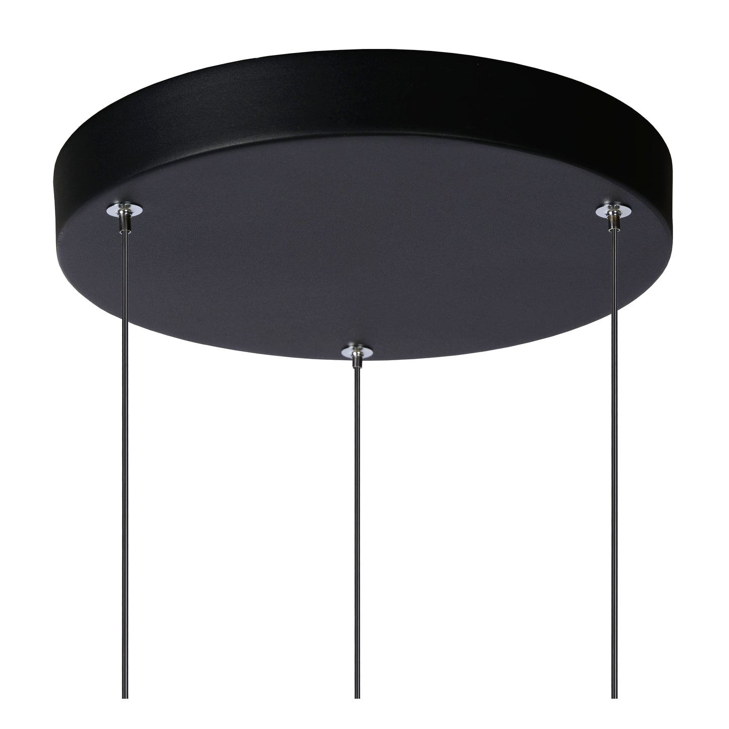 Lucide TUBULE - Pendant light - Ø 26 cm - LED - 3x7W 2700K - Black