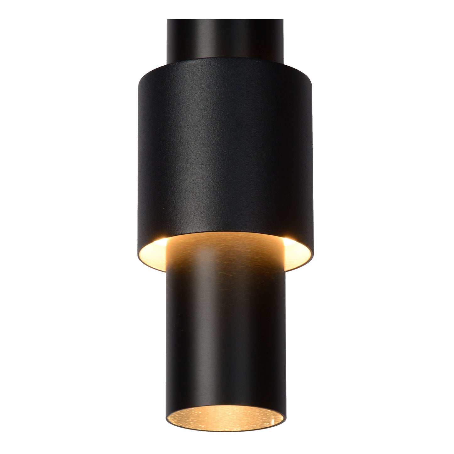 Lucide MARGARY - Pendant light - Ø 28 cm - LED Dim. - 3x4W 2700K - Black