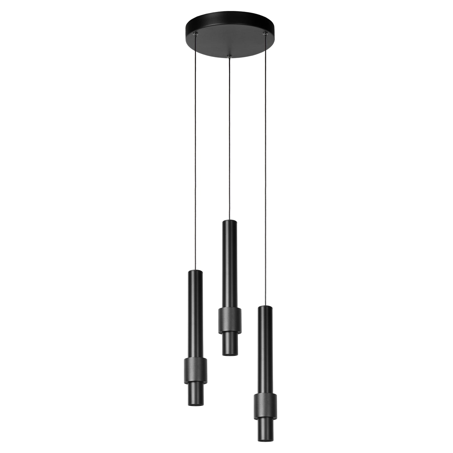 Lucide MARGARY - Pendant light - Ø 28 cm - LED Dim. - 3x4W 2700K - Black