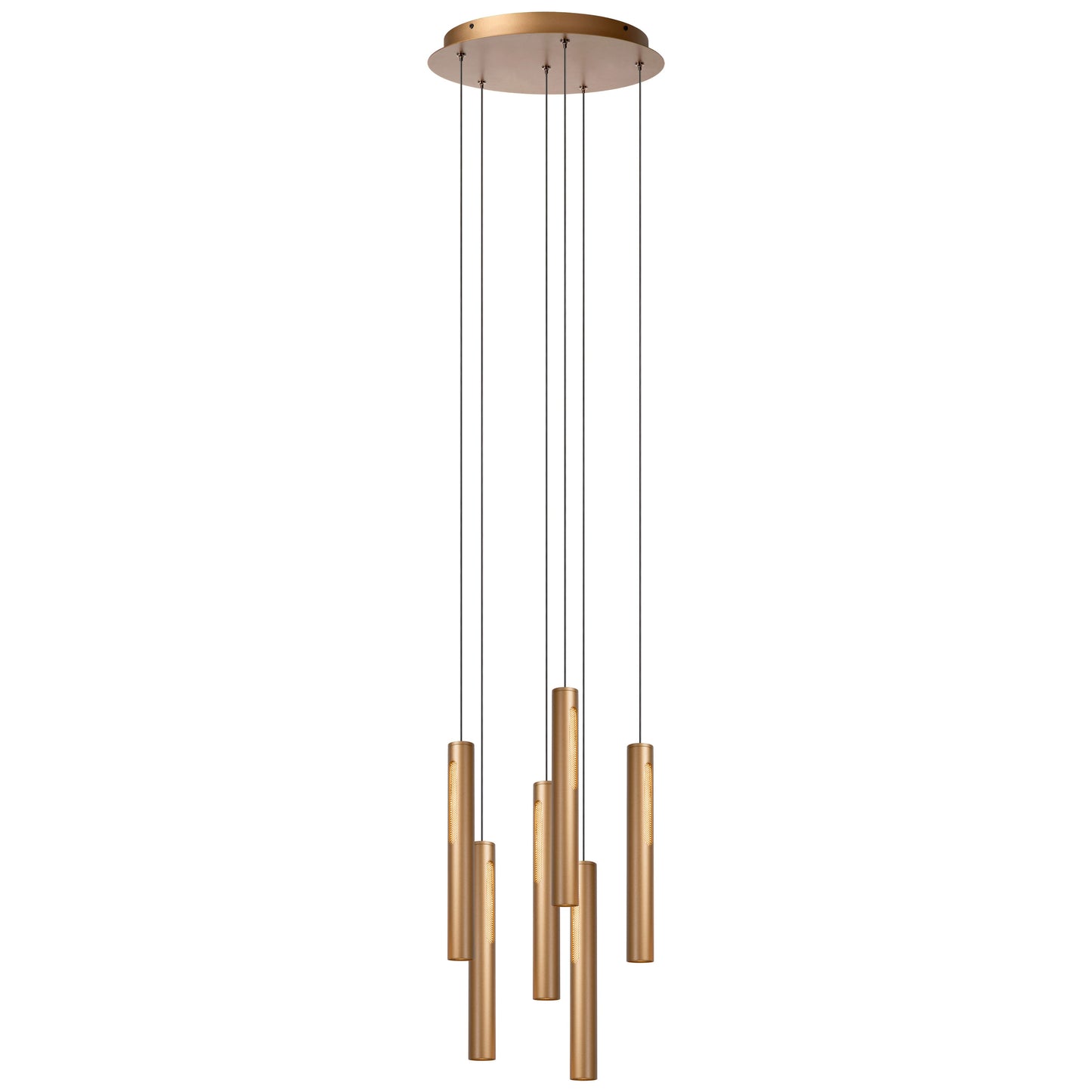 Lucide GRIFFITH - Pendant light - Ø 38 cm - LED Dim. - 6x7,6W 2700K/4000K - Bronze