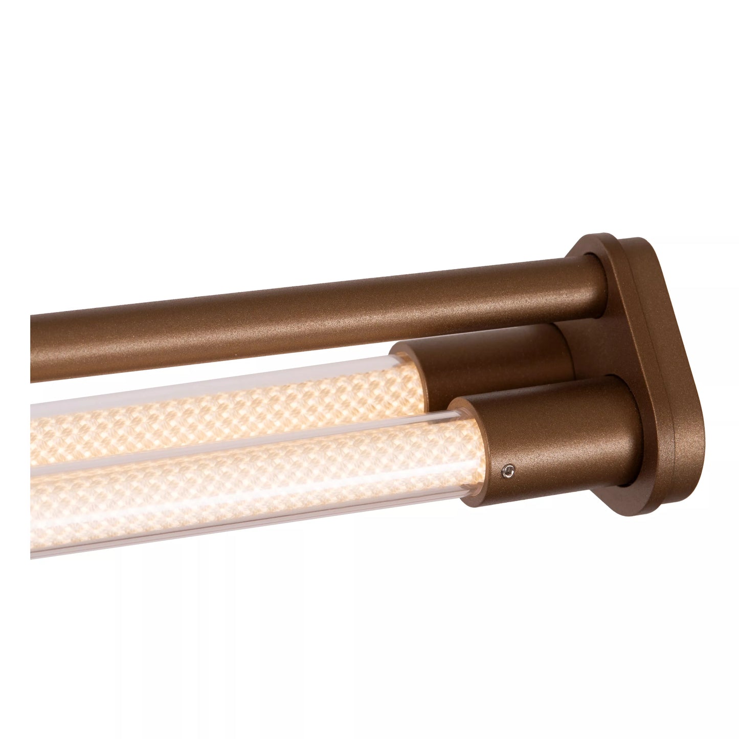 Lucide JANDERIN - Pendant light - LED Dim. - CCT - 2x16,5W 2200K/3300K - Hand Wave Sensor - Champagne Color | Vibes