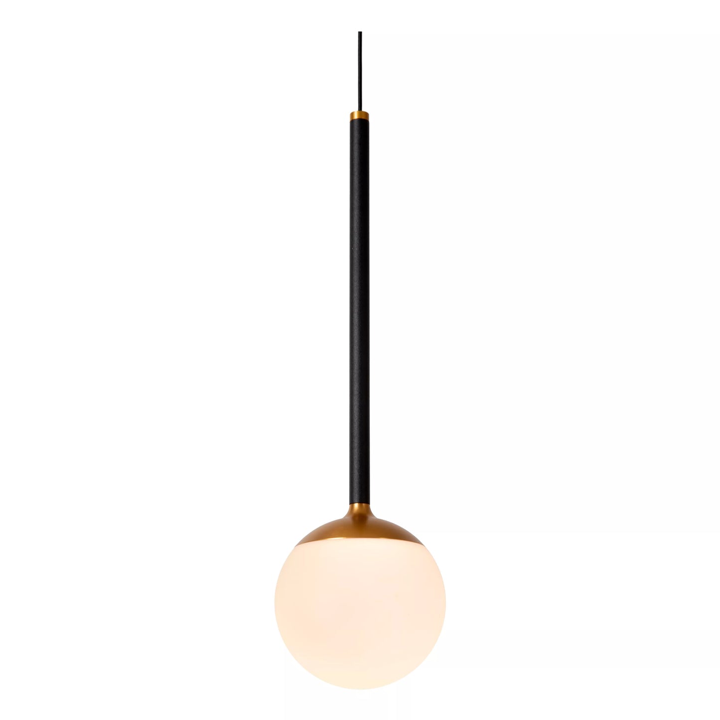 Lucide CALINA - Pendant light - Ø 9,9 cm - LED Dim. - CCT - 1x7W 2200K/3300K - With replaceable LED module - Black | Premium