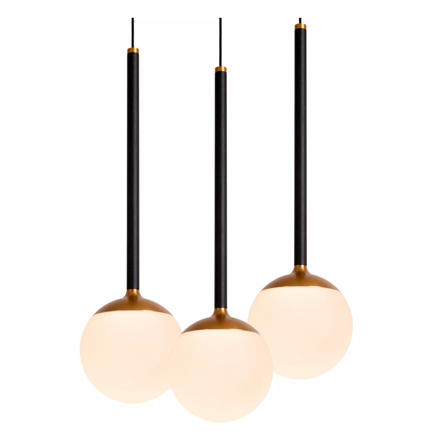 Lucide CALINA - Pendant light - LED Dim. - CCT - 12x7W 2200K/3300K - With replaceable LED module - Black | Premium