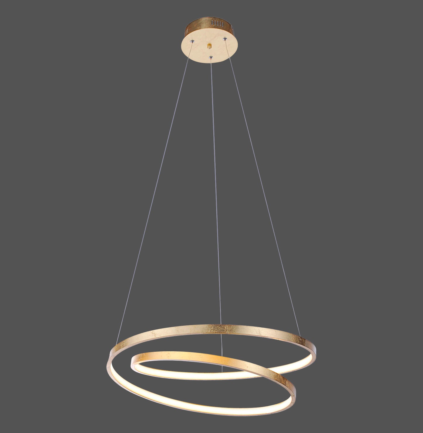 Roman - Pendant Light - Gold - By Paul Neuhaus - (2472-12)