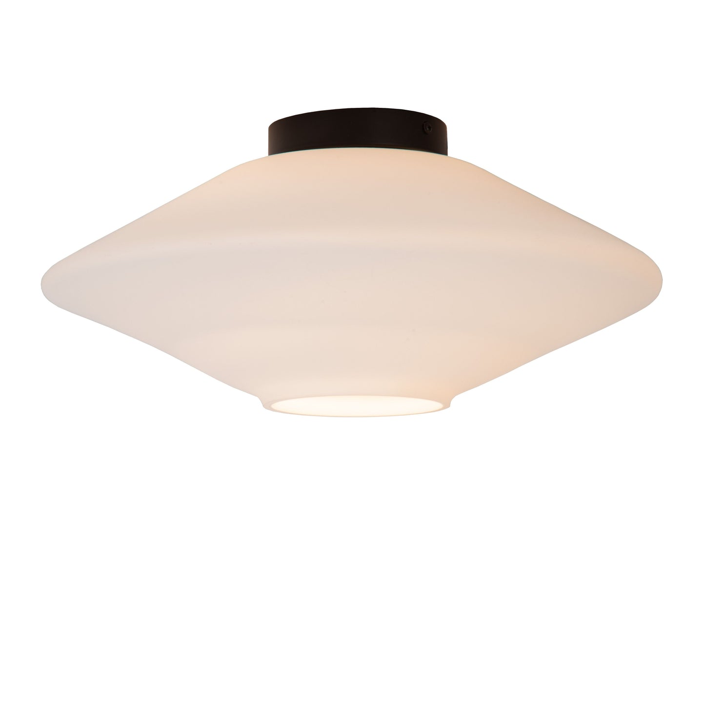 Lucide TREVOR - Flush ceiling light - Ø 42 cm - 1xE27 - Opal