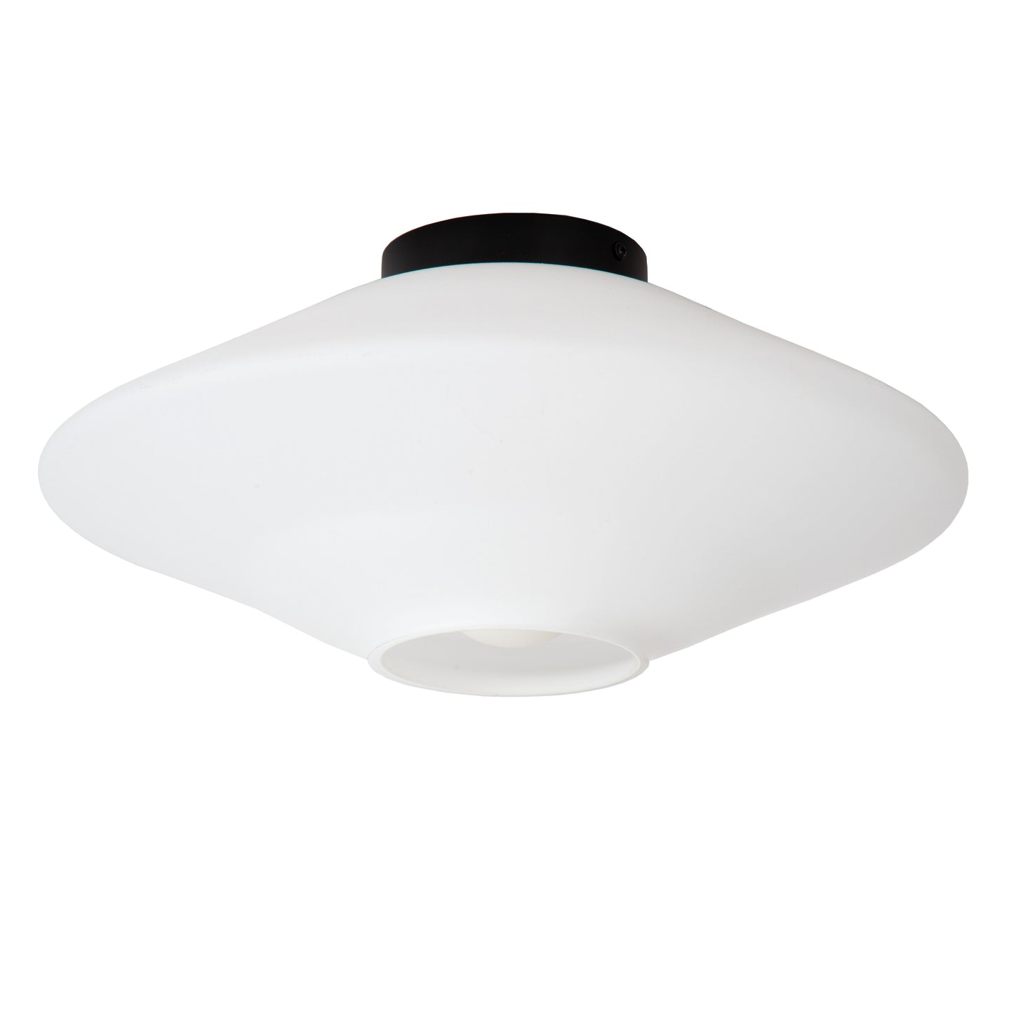 Lucide TREVOR - Flush ceiling light - Ø 42 cm - 1xE27 - Opal