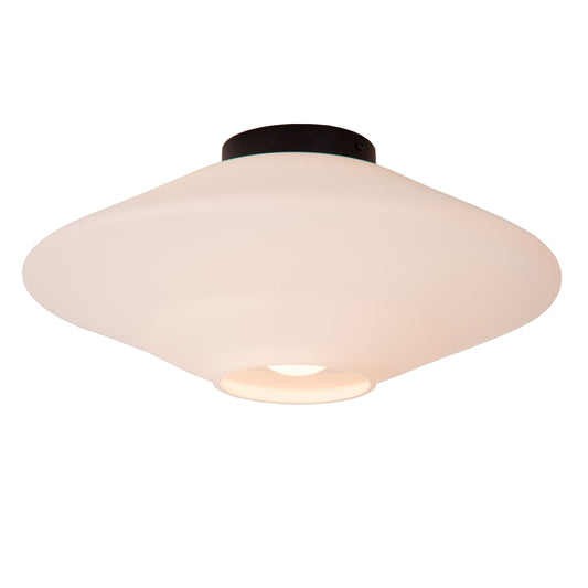 Lucide TREVOR - Flush ceiling light - Ø 42 cm - 1xE27 - Opal