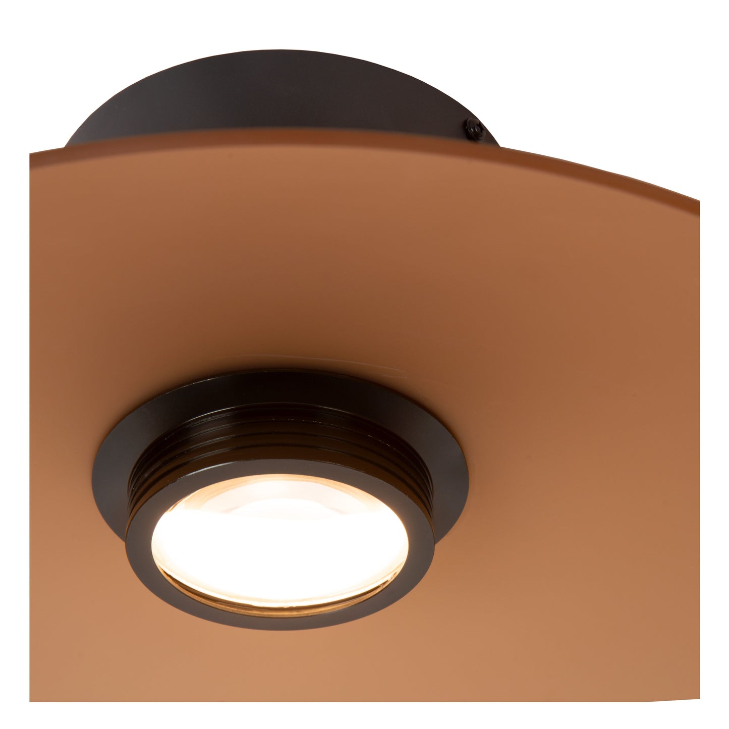 Lucide MENGA - Flush ceiling light - Ø 40 cm - LED Dim. - 1x12W 2700K - Amber