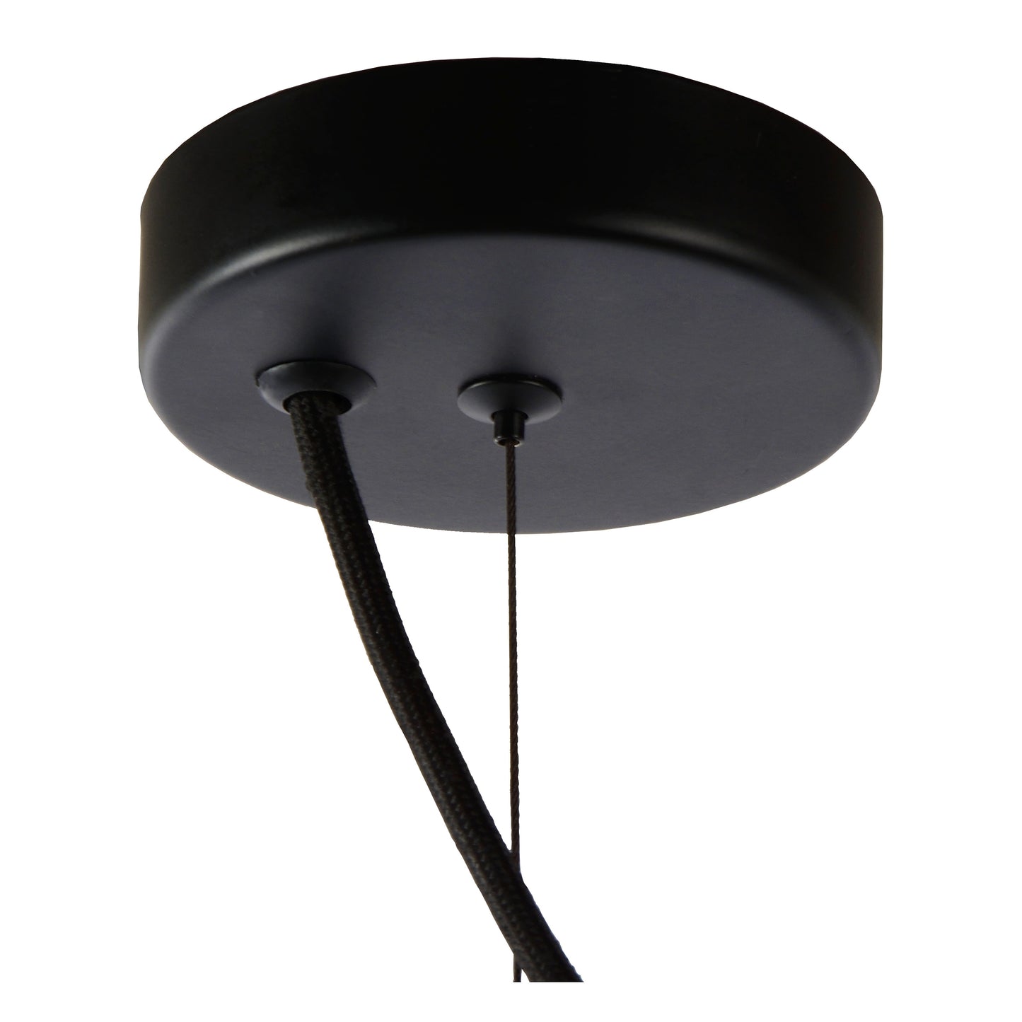 Lucide GLORIO - Pendant light - Ø 45 cm - 1xE27 - Black