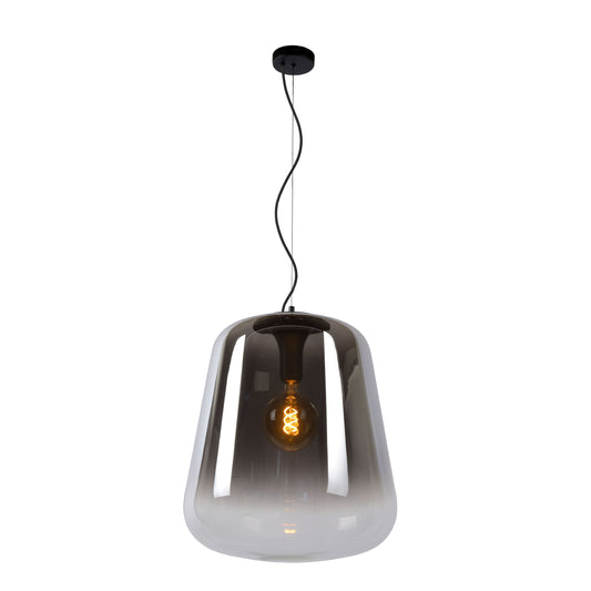 Lucide GLORIO - Pendant light - Ø 45 cm - 1xE27 - Black