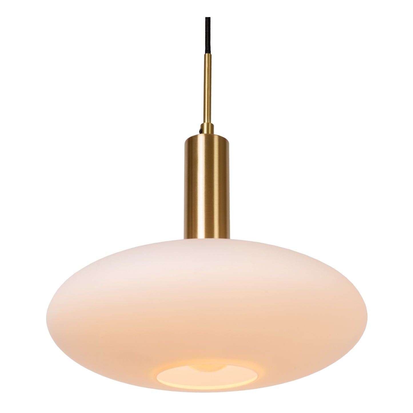 Lucide SINGALA - Pendant light - Ø 30 cm - 1xE27 - Matt Gold / Brass