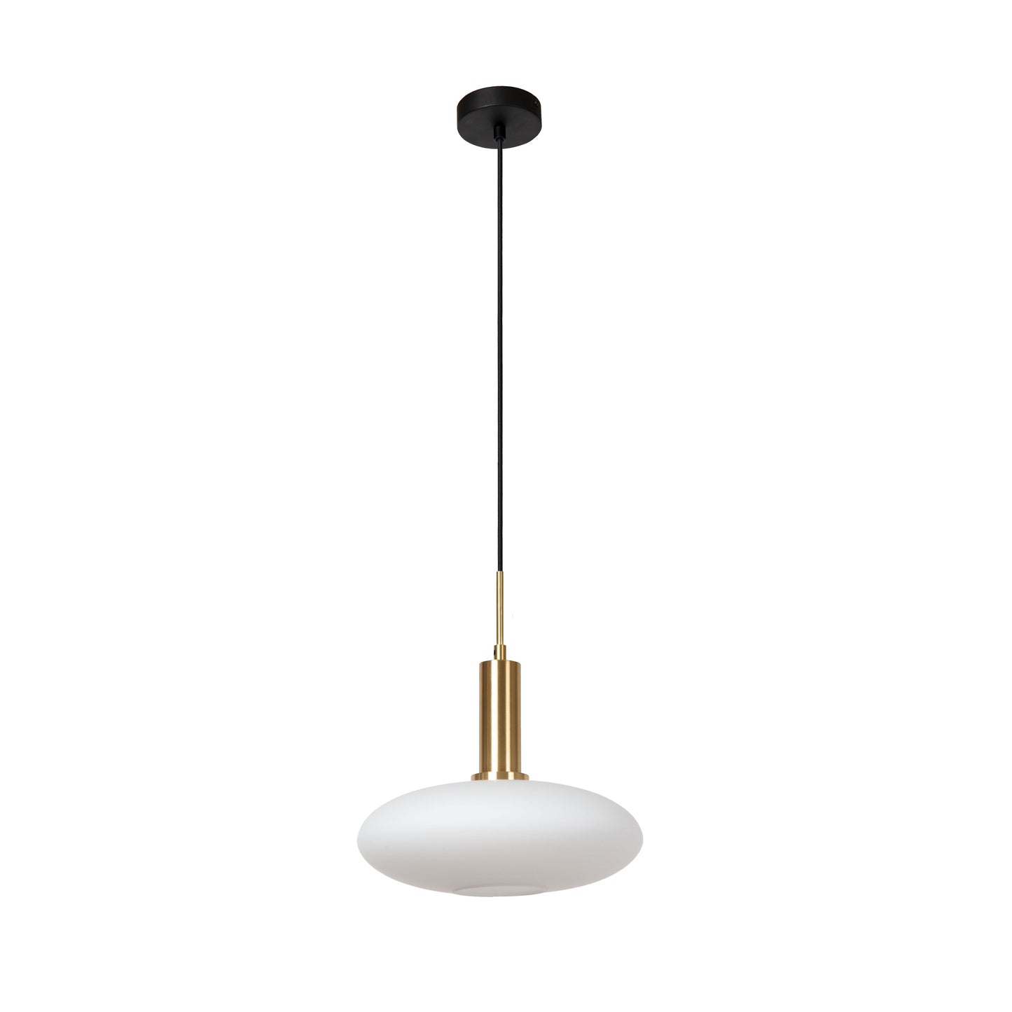 Lucide SINGALA - Pendant light - Ø 30 cm - 1xE27 - Matt Gold / Brass