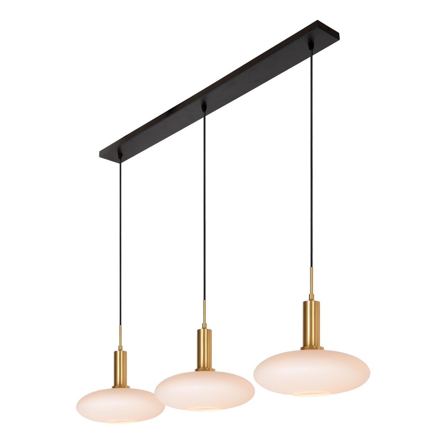 Lucide SINGALA - Pendant light - 3xE27 - Matt Gold / Brass