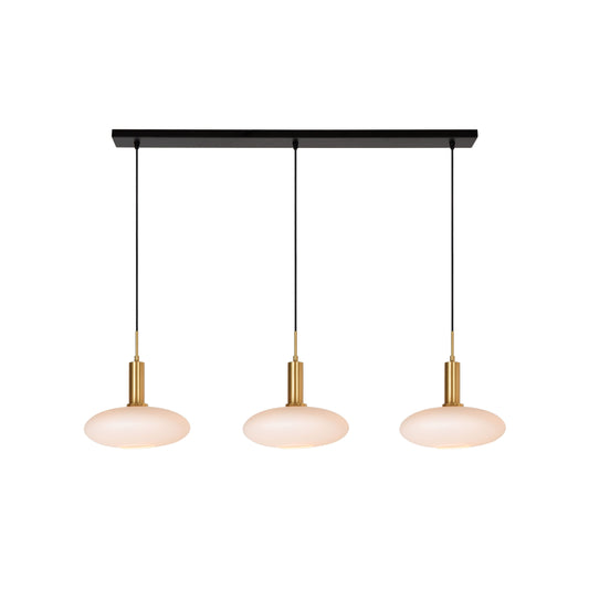 Lucide SINGALA - Pendant light - 3xE27 - Matt Gold / Brass