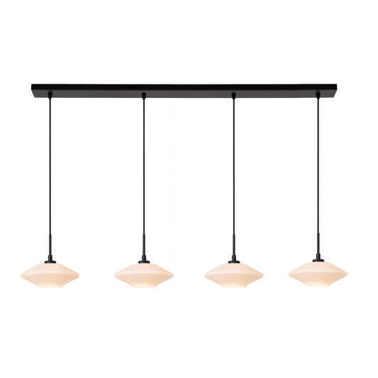 Lucide TREVOR - Pendant light - 4xG9 - Opal