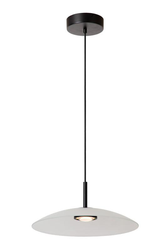 Lucide MENGA - Pendant light - Ø 40 cm - LED Dim. - 1x12W 2700K - Opal