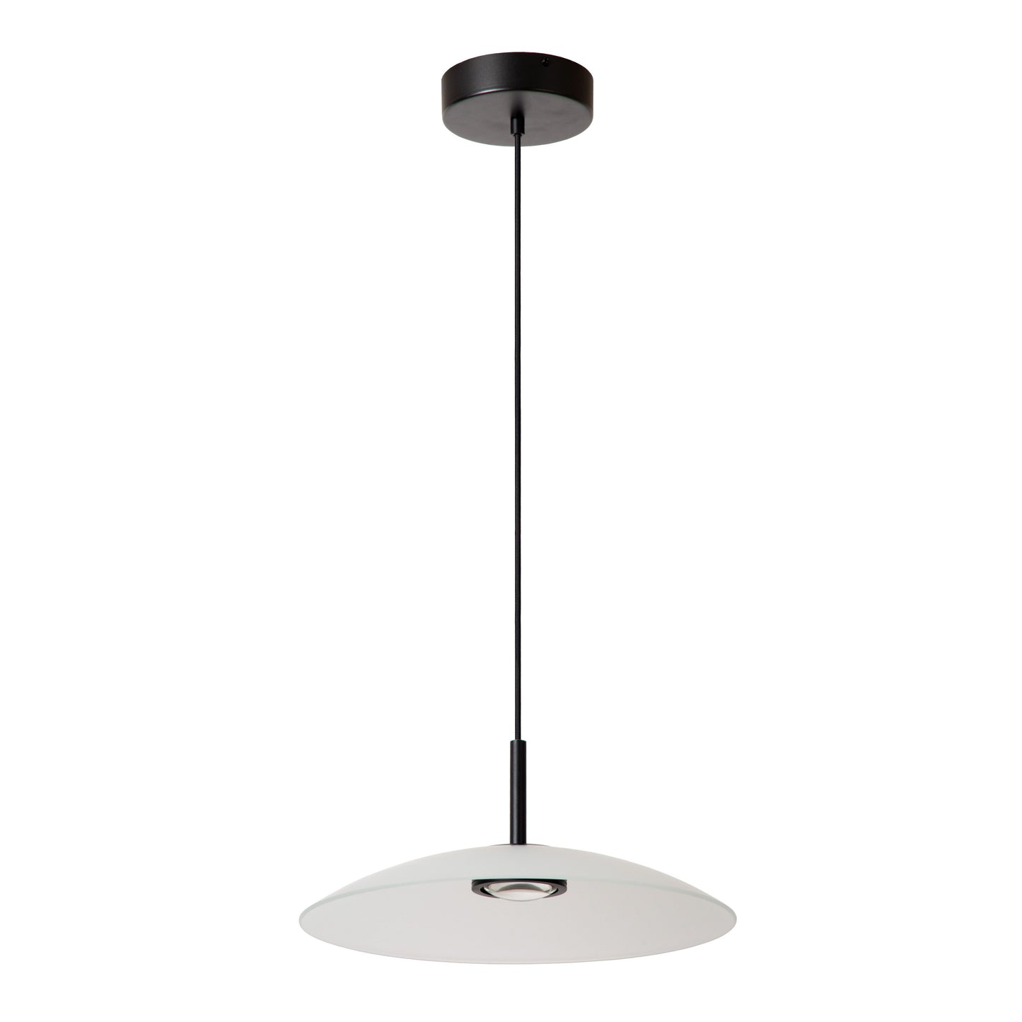 Lucide MENGA - Pendant light - Ø 40 cm - LED Dim. - 1x12W 2700K - Opal