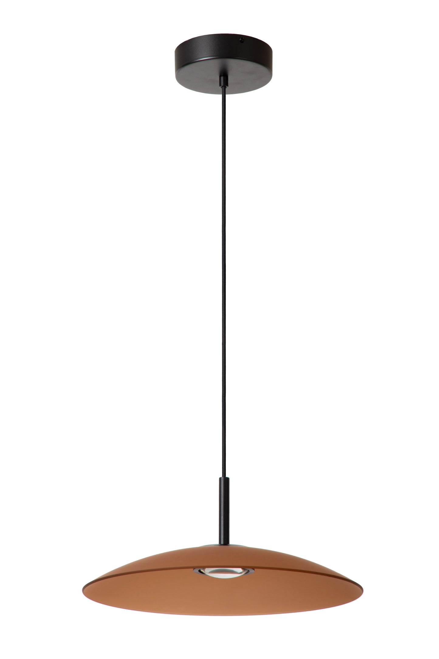 Lucide MENGA - Pendant light - Ø 40 cm - LED Dim. - 1x12W 2700K - Amber