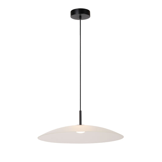 Lucide MENGA - Pendant light - Ø 60 cm - LED Dim. - 1x18,6W 2700K - Opal