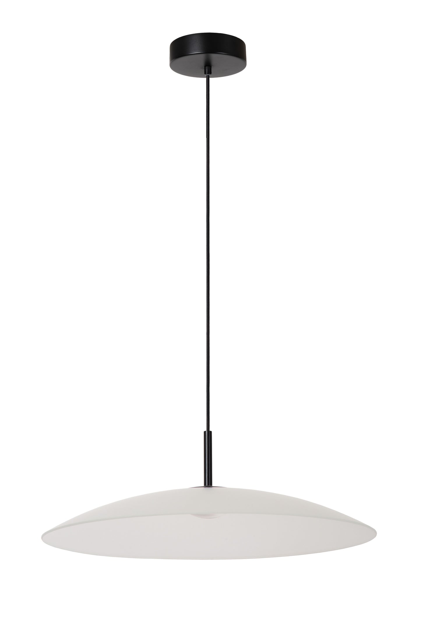 Lucide MENGA - Pendant light - Ø 60 cm - LED Dim. - 1x18,6W 2700K - Opal