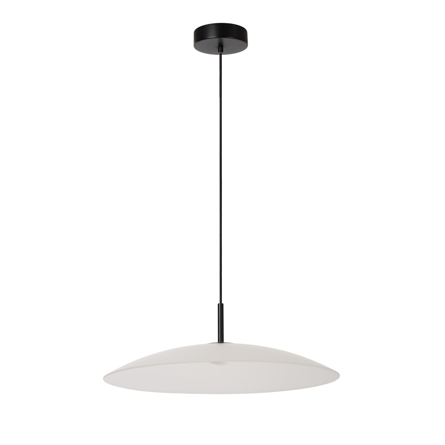 Lucide MENGA - Pendant light - Ø 60 cm - LED Dim. - 1x18,6W 2700K - Opal