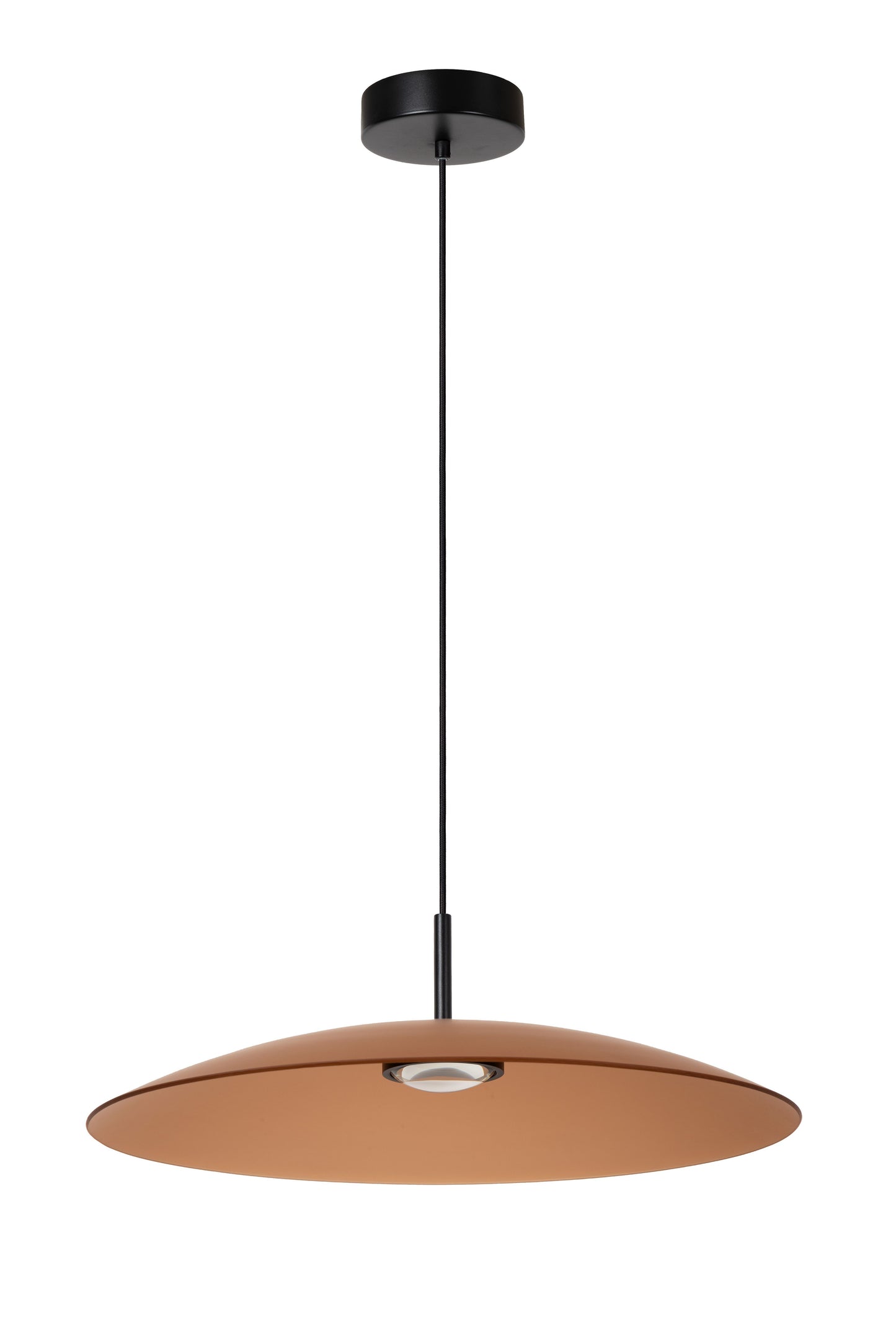 Lucide MENGA - Pendant light - Ø 60 cm - LED Dim. - 1x18,6W 2700K - Amber