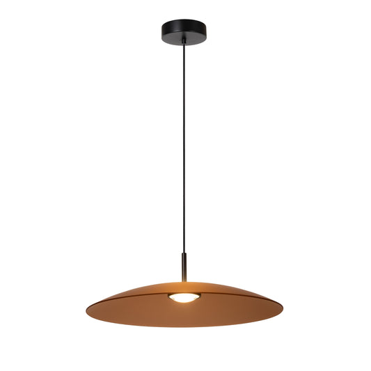 Lucide MENGA - Pendant light - Ø 60 cm - LED Dim. - 1x18,6W 2700K - Amber