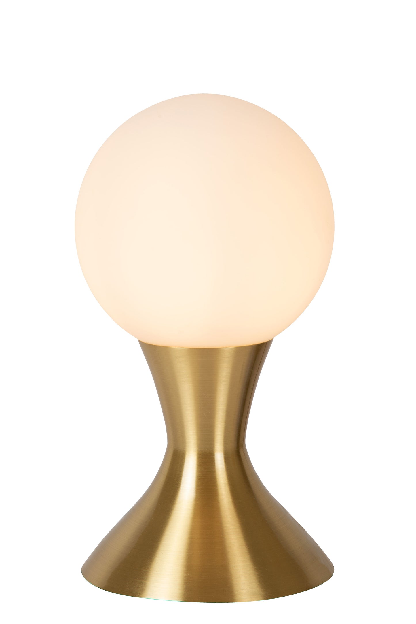 Lucide MOYA - Table lamp - Ø 12 cm - 1xG9 - Matt Gold / Brass