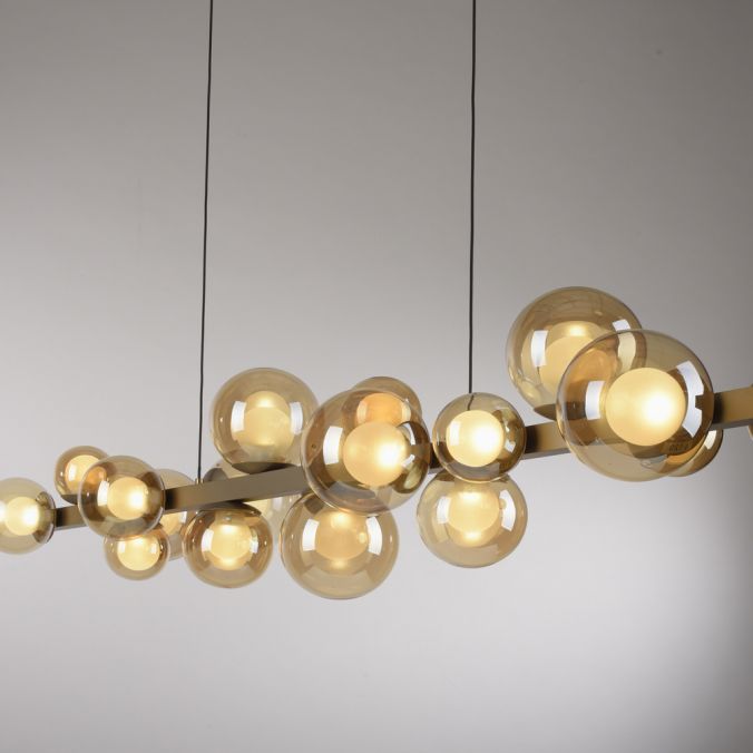 Pure E-Popup - LED Pendant Light - Bronze - By Paul Neuhaus - (2557-97)