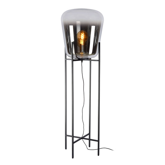 Lucide GLORIO - Floor lamp - Ø 45 cm - 1xE27 - Black