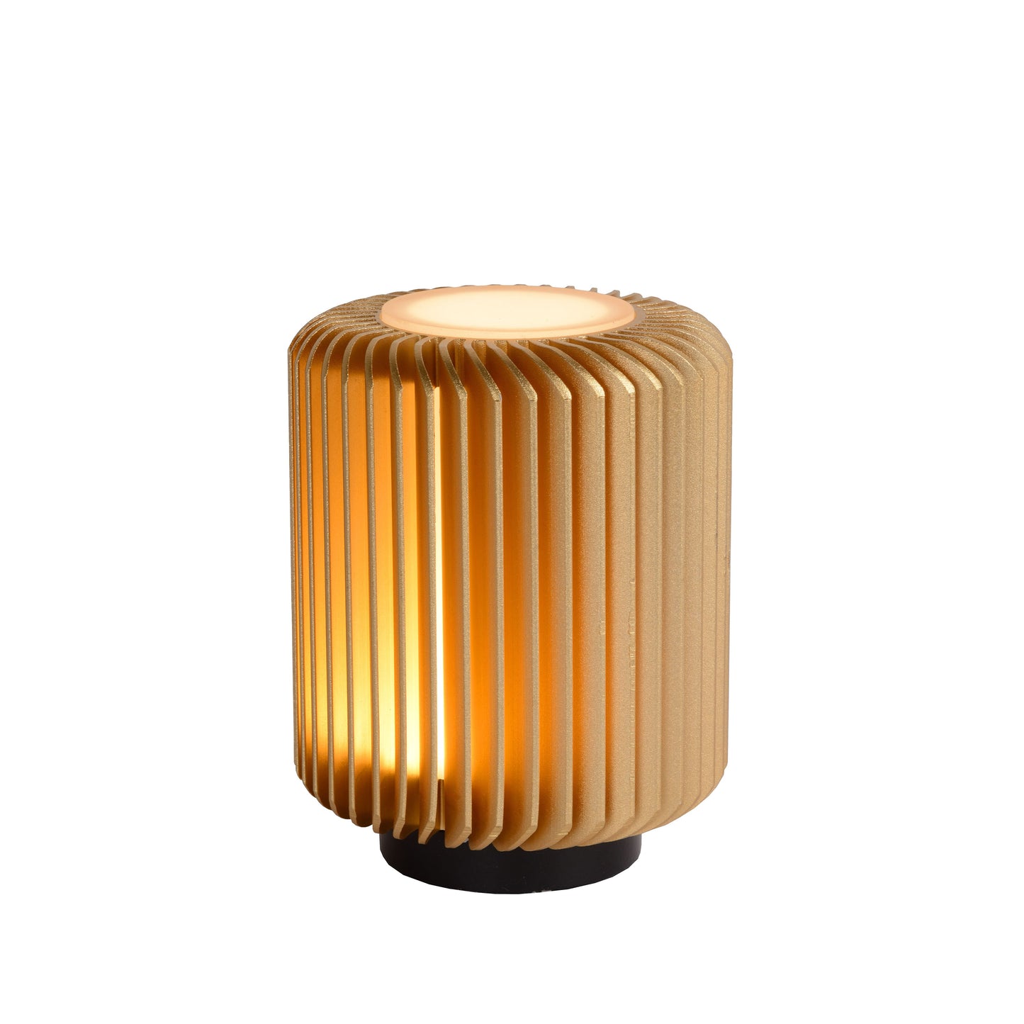 Lucide TURBIN - Table lamp - Ø 10,6 cm - LED - 1x5W 3000K - Matt Gold / Brass