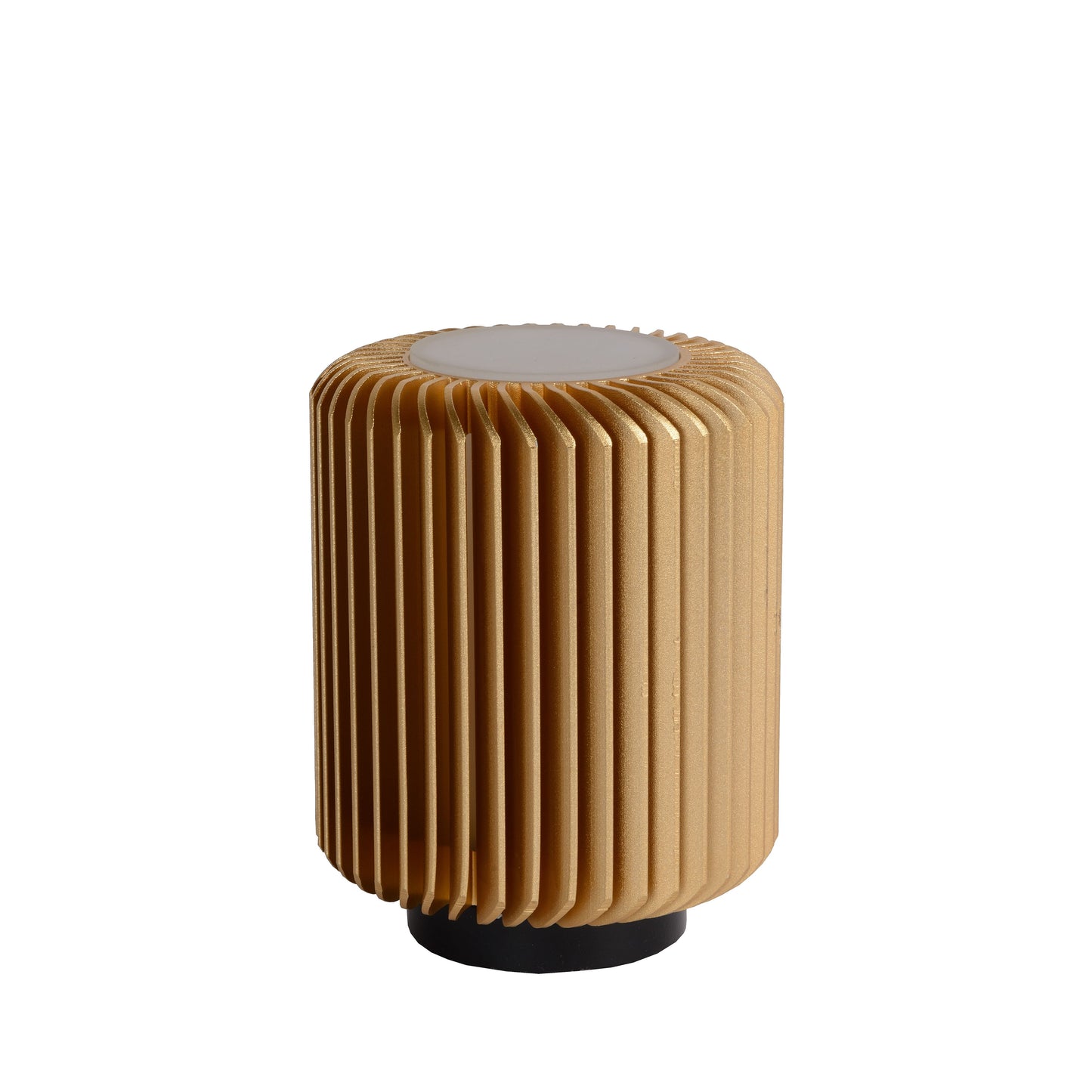 Lucide TURBIN - Table lamp - Ø 10,6 cm - LED - 1x5W 3000K - Matt Gold / Brass