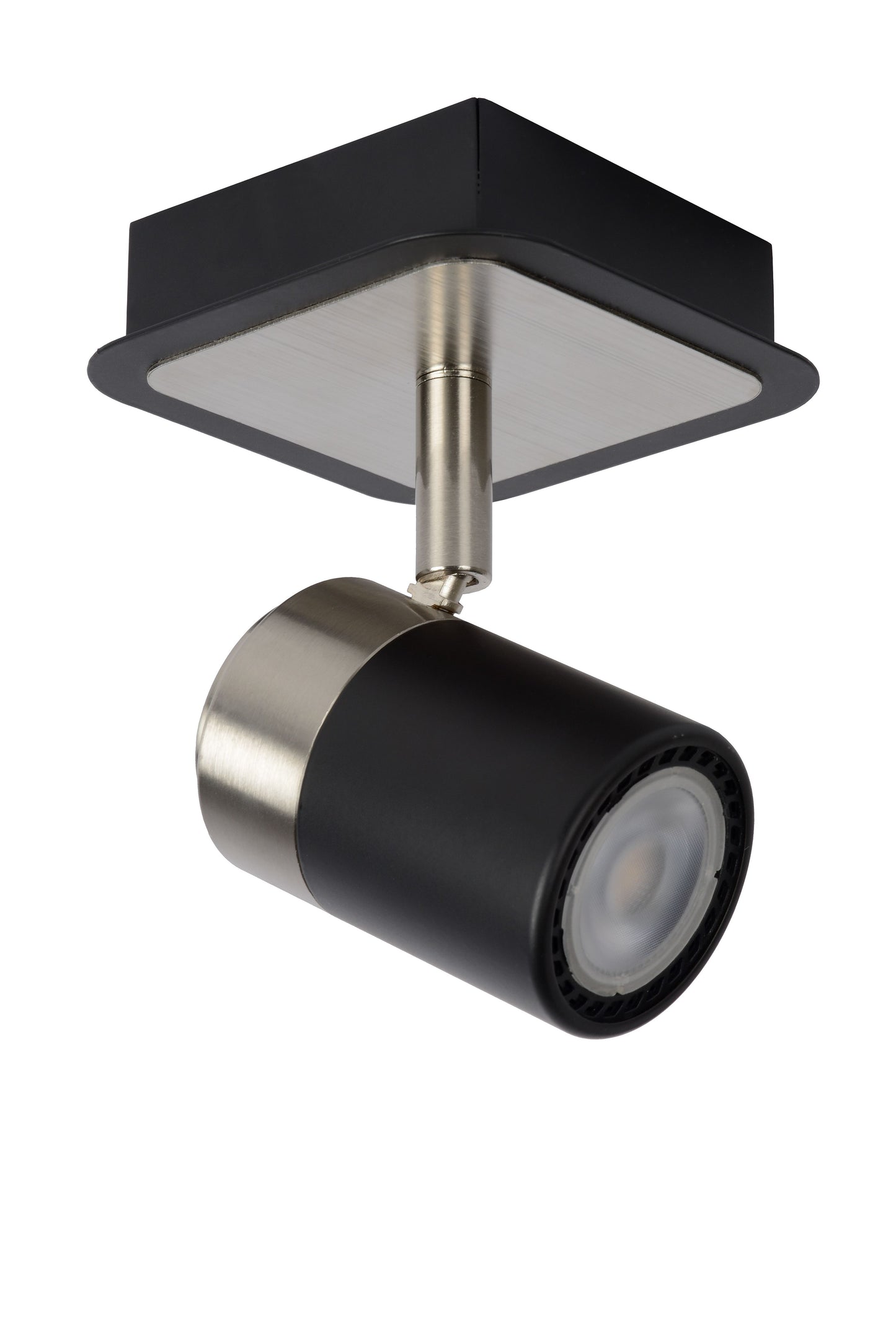 Lucide LENNERT - Ceiling spotlight - LED Dim. - GU10 - 1x5W 3000K - Black