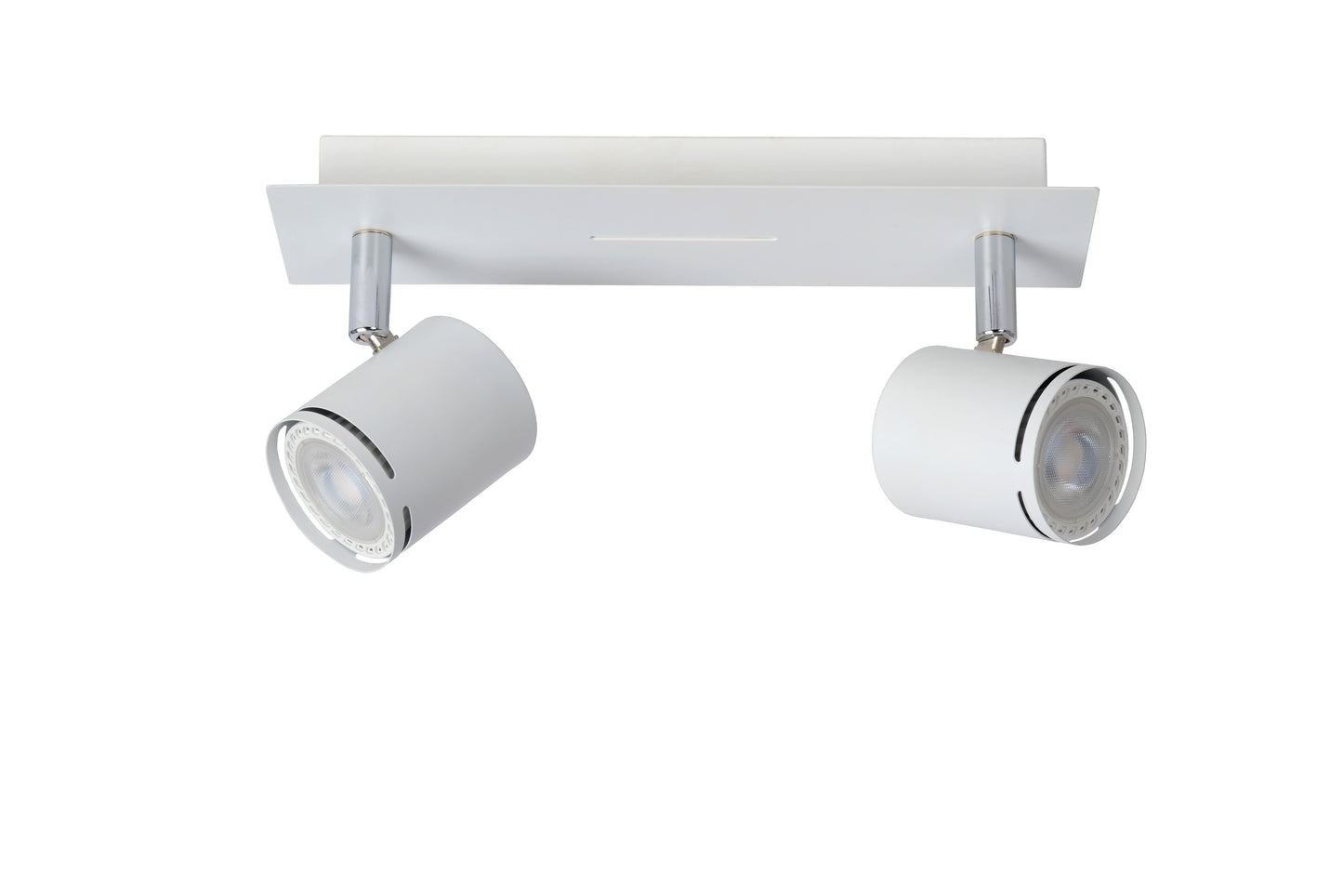 Lucide RILOU - Ceiling spotlight - LED Dim. - GU10 - 2x5W 3000K - White