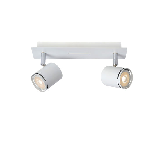 Lucide RILOU - Ceiling spotlight - LED Dim. - GU10 - 2x5W 3000K - White