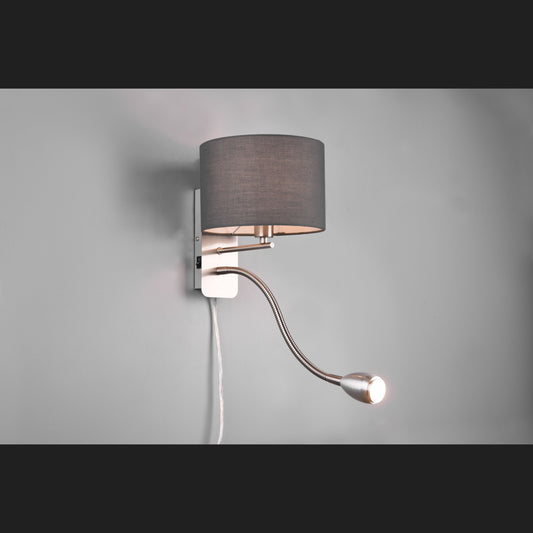 Hotel  - Wall lamp - Grey - Trio