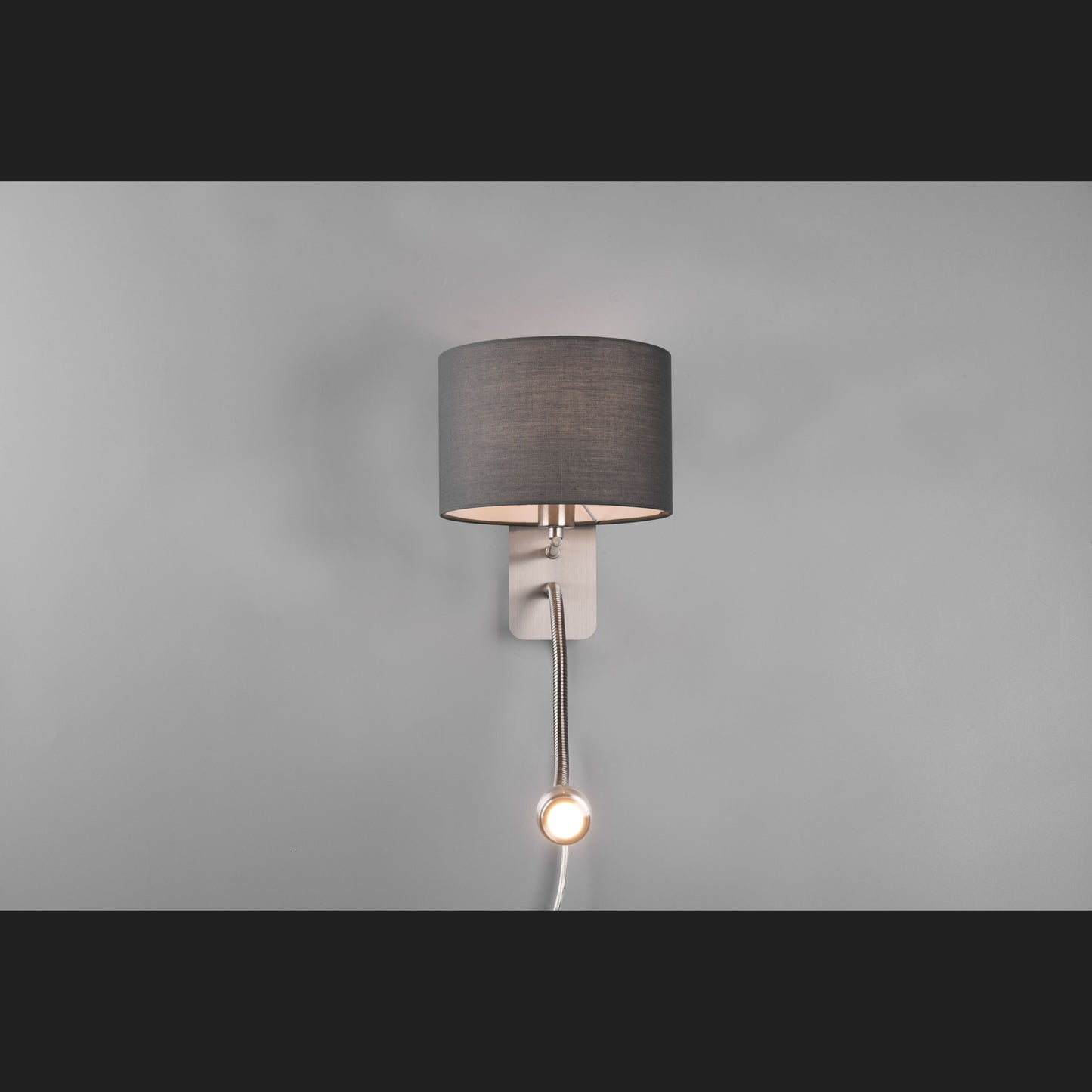 Hotel  - Wall lamp - Grey - Trio