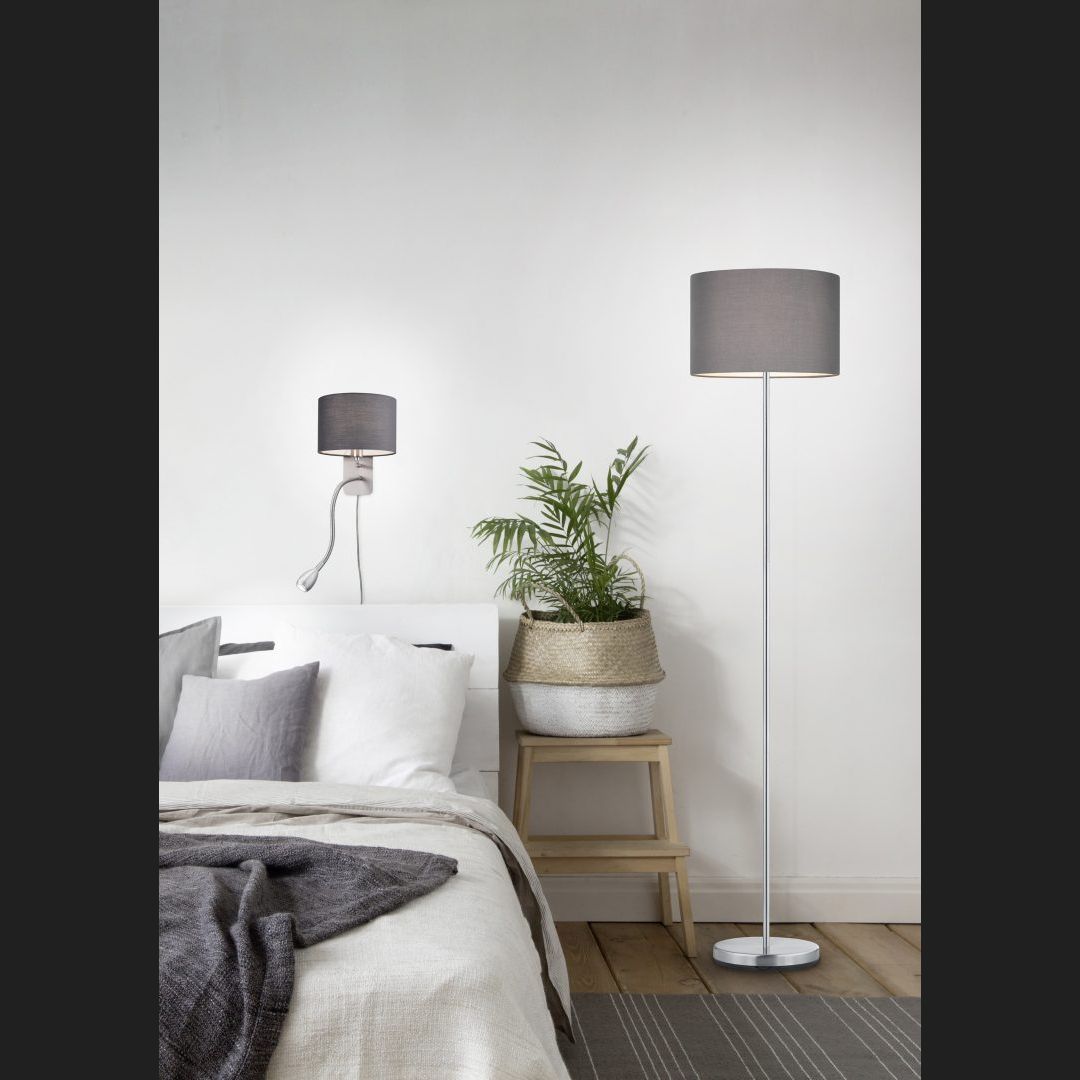 Hotel  - Wall lamp - Grey - Trio