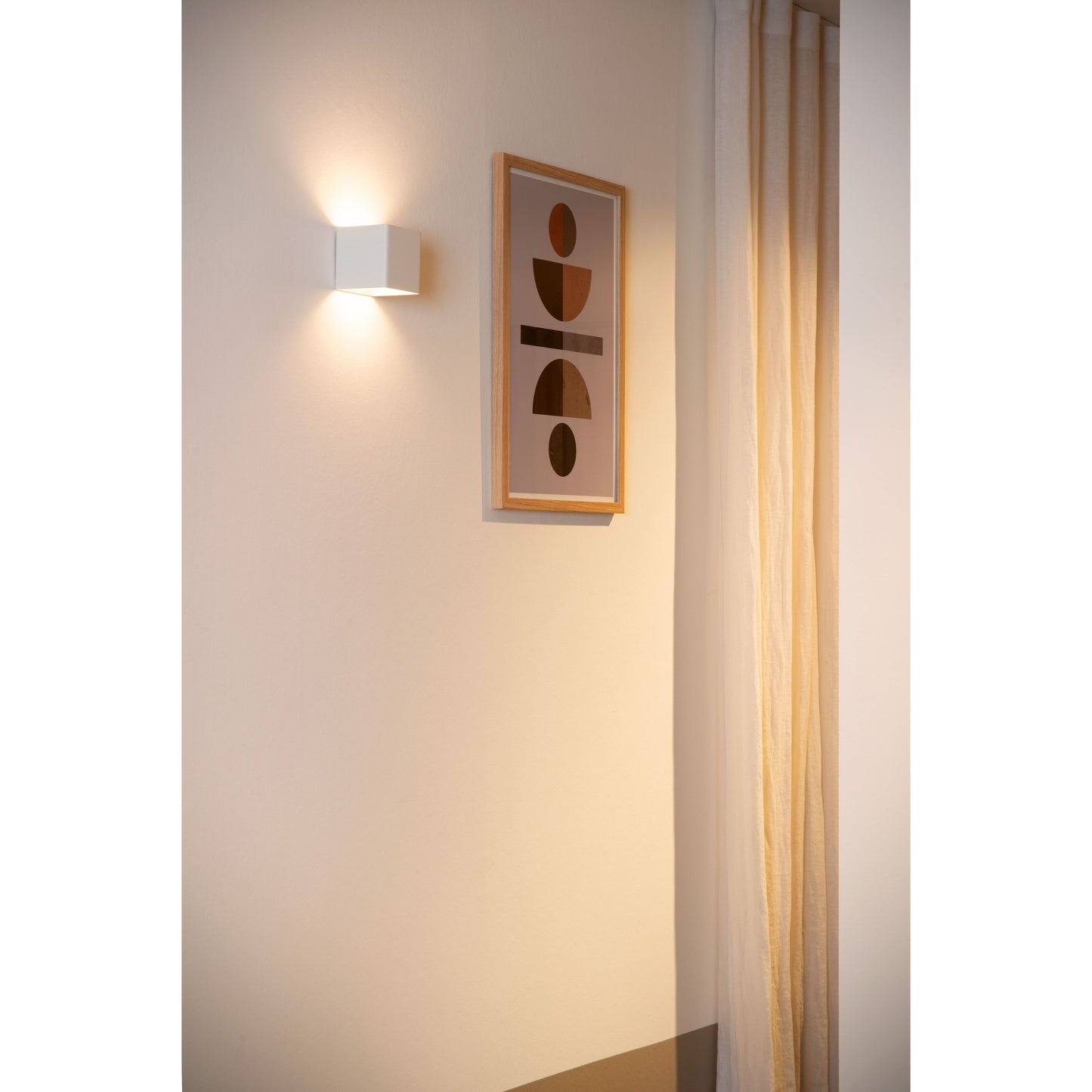 Lucide VERTIGO - Rechargeable Wall light Indoor/Outdoor - Battery pack/batteries - LED Dim. - 1x6W 2700K - IP54 - Motion & Day/Night Sensor - White