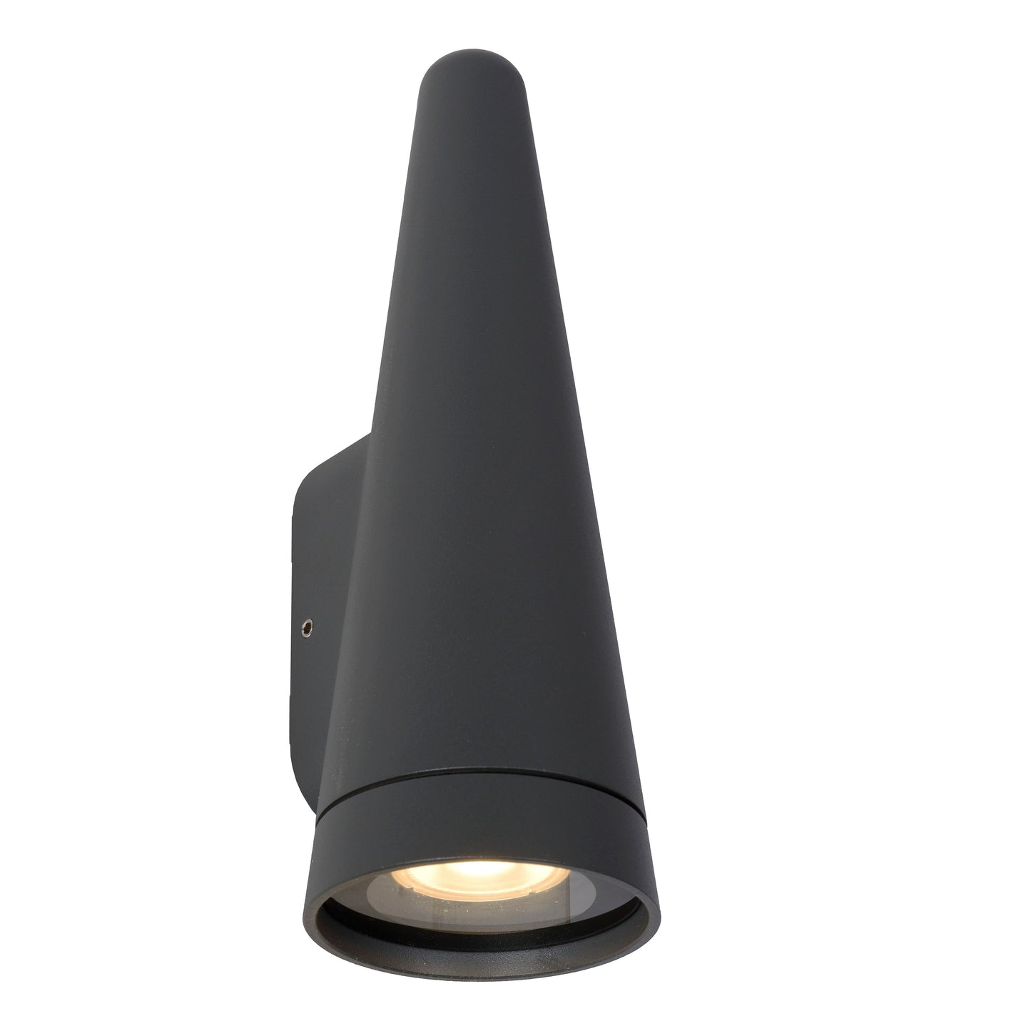 Lucide WIZARD - Wall light Indoor/Outdoor - LED Dim. - 1xGU10 - IP54 - Anthracite