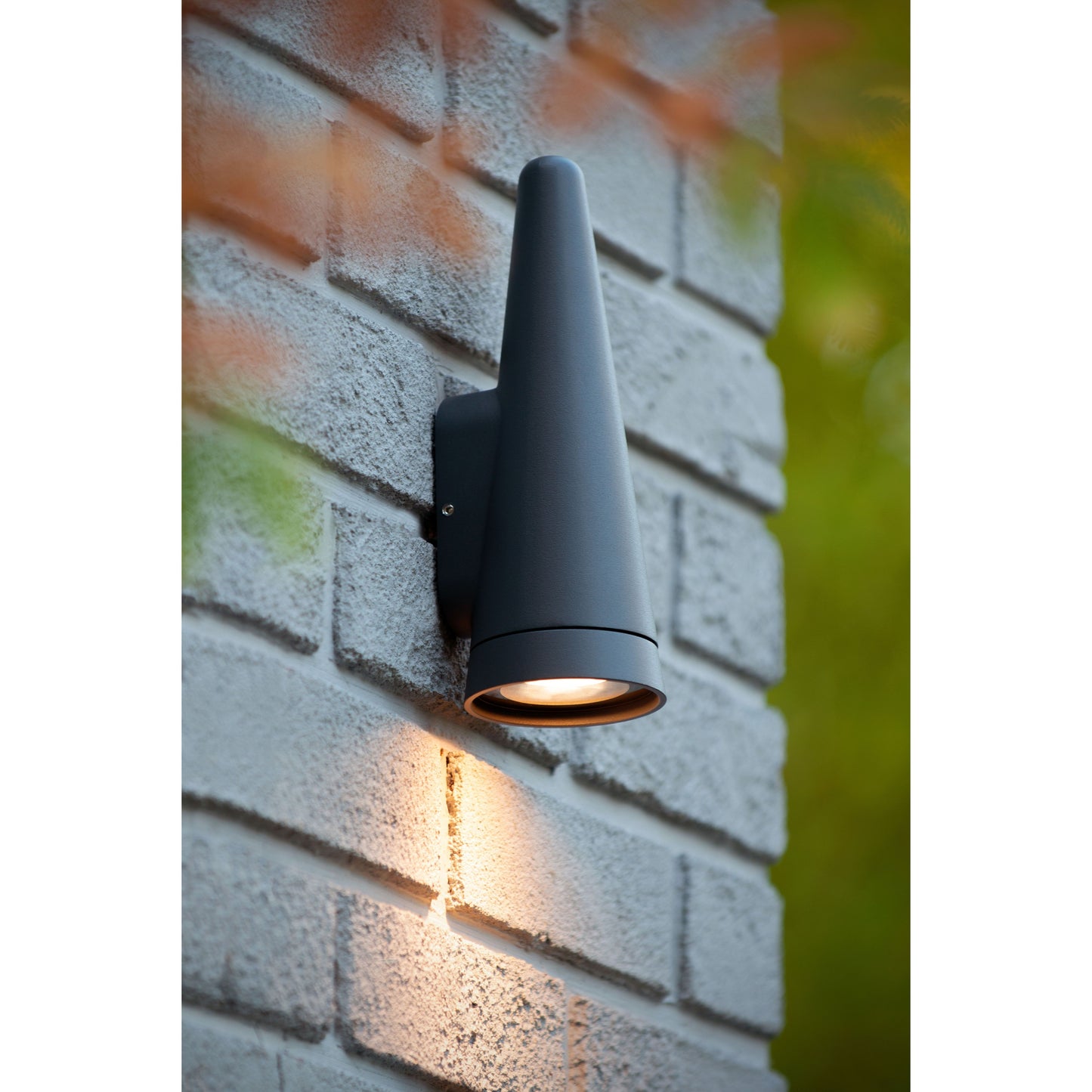 Lucide WIZARD - Wall light Indoor/Outdoor - LED Dim. - 1xGU10 - IP54 - Anthracite