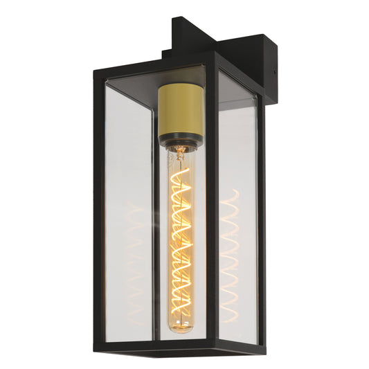 Lucide LAURENS - Wall light Indoor/Outdoor - 1x E27 - IP54 - Black