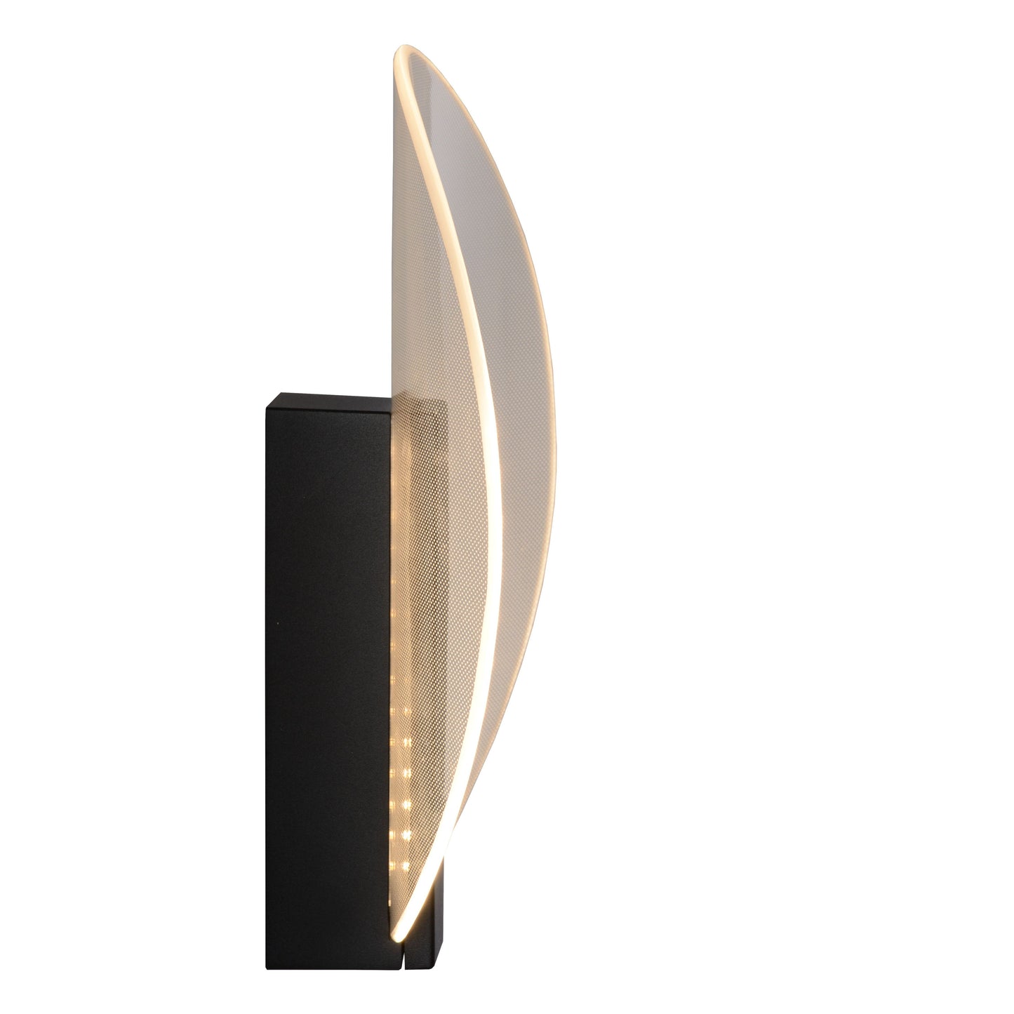 Lucide LAREDO - Wall light Indoor/Outdoor - LED - 1x9W 2700K - IP54 - Black