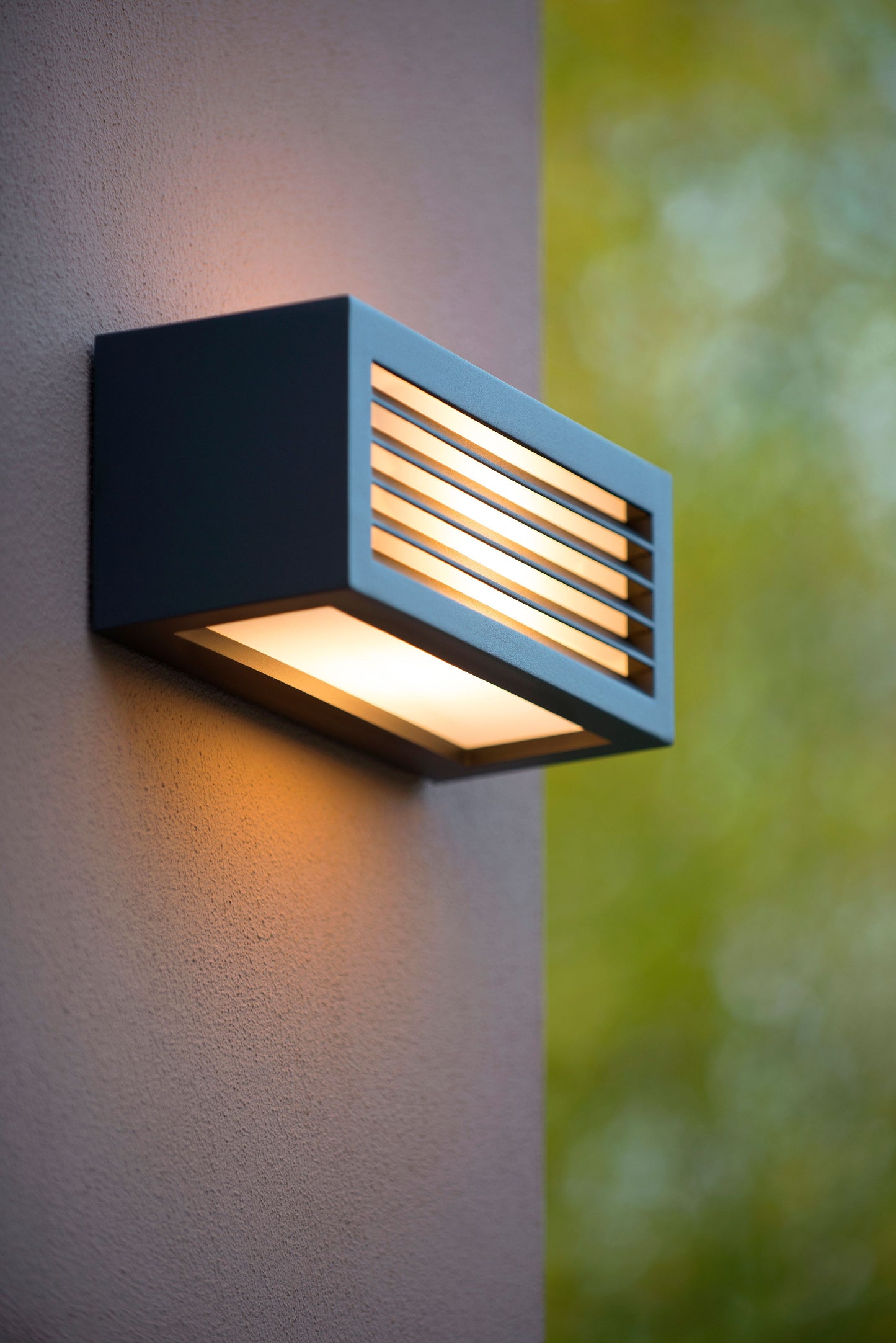 Lucide DIMO - Wall light Indoor/Outdoor - 1xE27 - IP54 - Anthracite