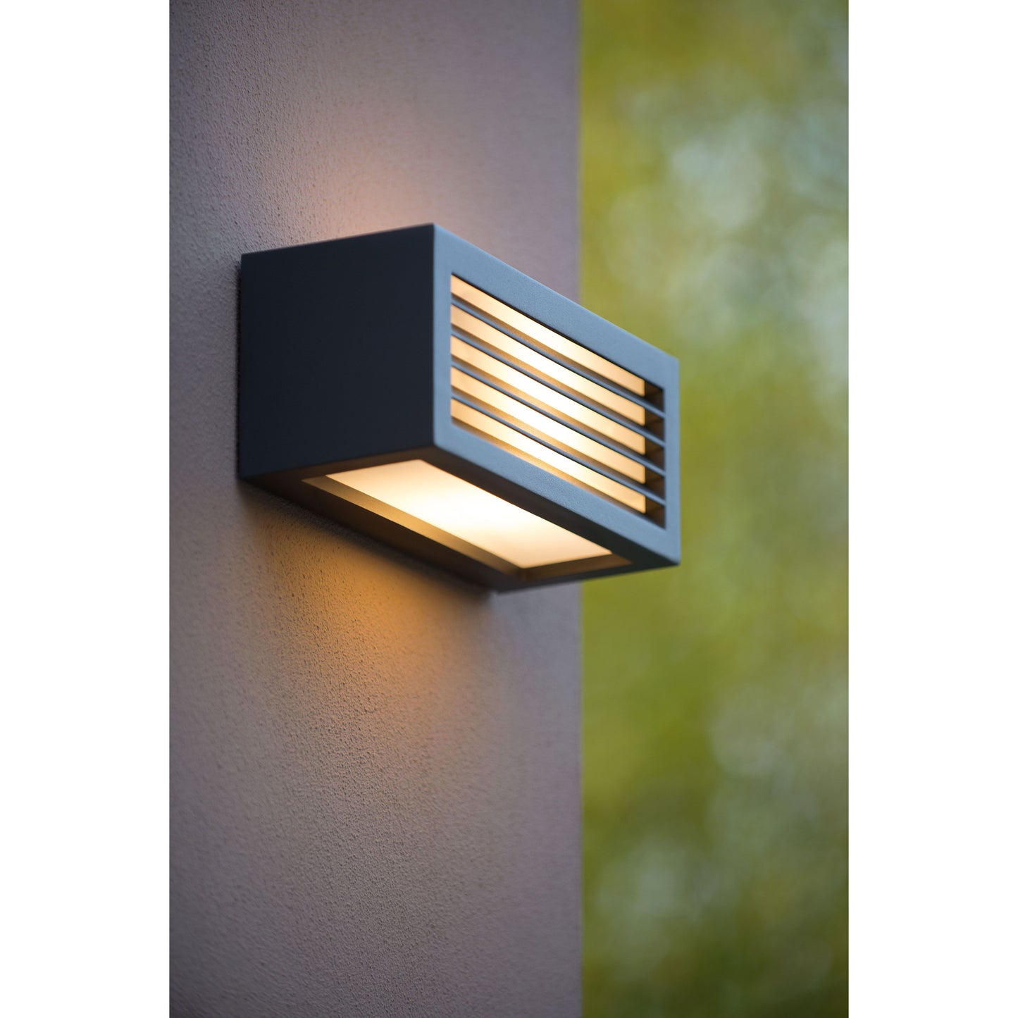 Lucide DIMO - Wall light Indoor/Outdoor - 1xE27 - IP54 - Anthracite