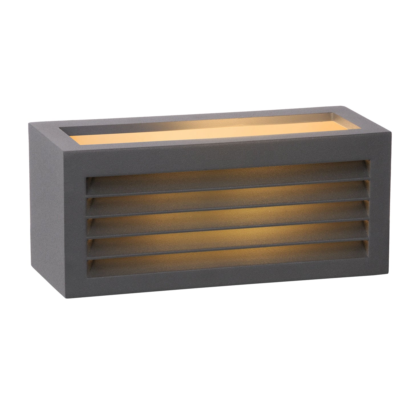 Lucide DIMO - Wall light Indoor/Outdoor - 1xE27 - IP54 - Anthracite