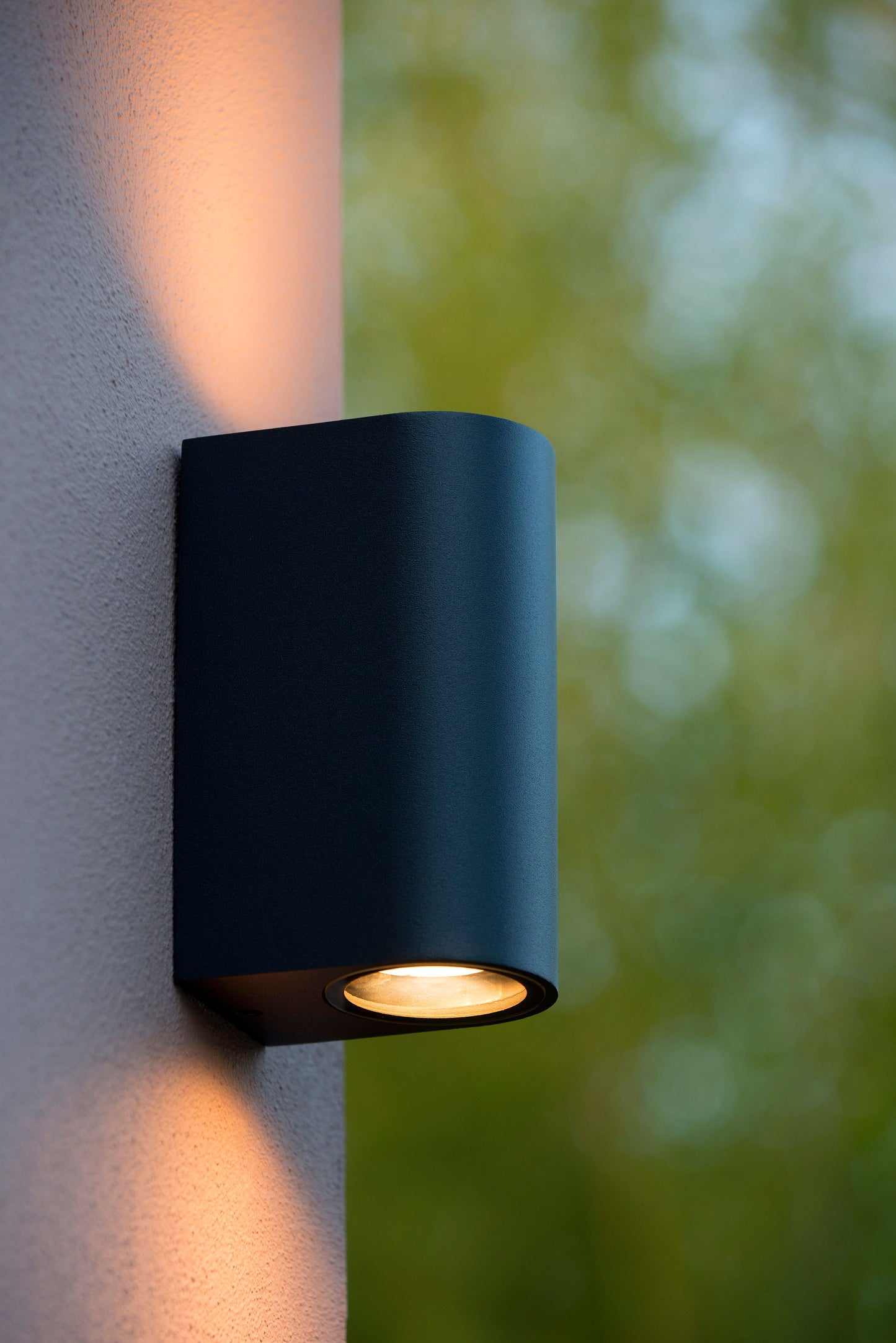 Lucide BOOGY - Wall spotlight / Wall light Indoor/Outdoor - 2xGU10 - IP44 - Black