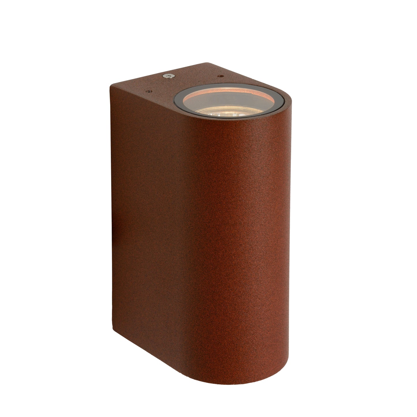 Lucide BOOGY - Wall spotlight / Wall light Indoor/Outdoor - 2xGU10 - IP44 - Rust Brown