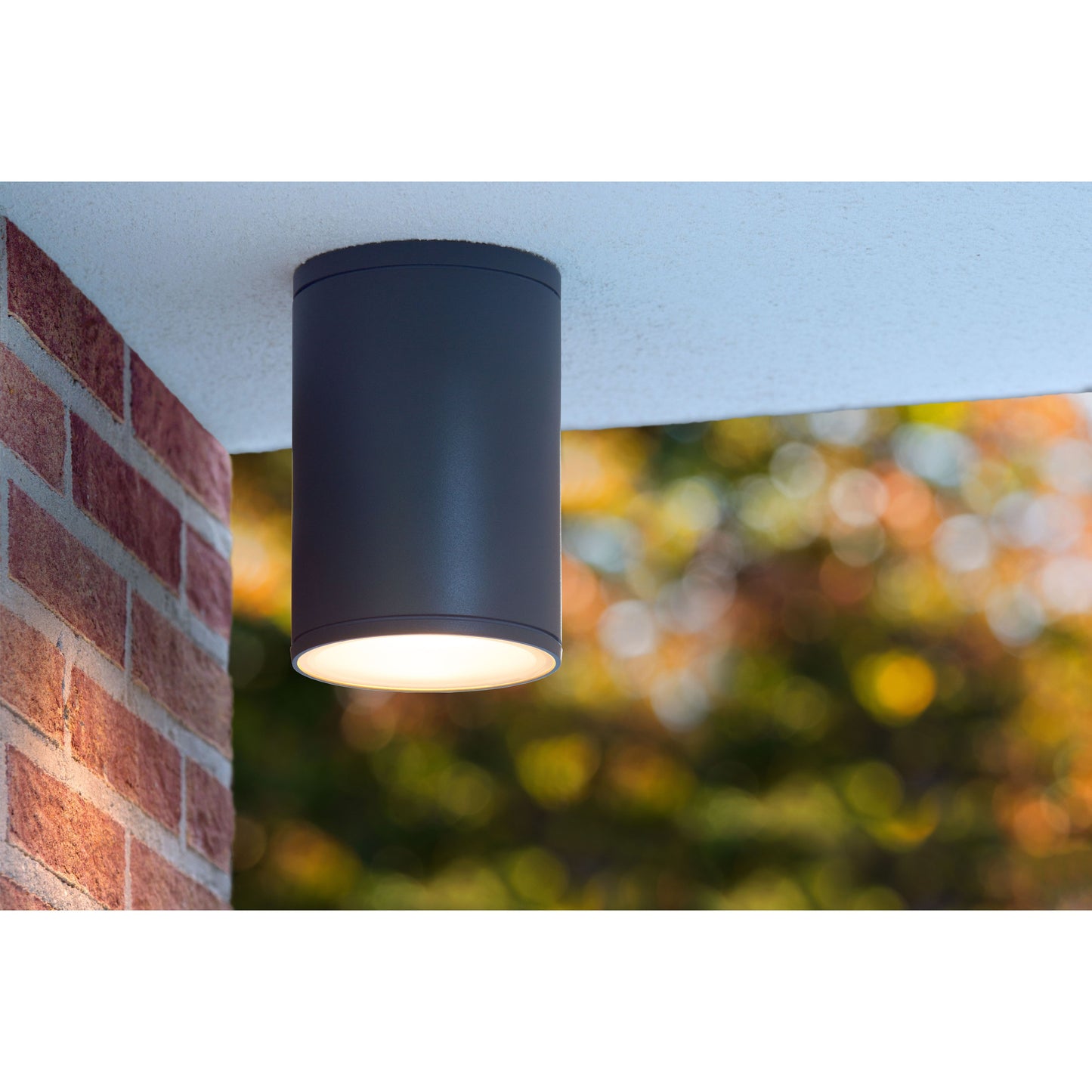 Lucide TUBIX - Ceiling spotlight Indoor/Outdoor - Ø 10,8 cm - 1xE27 - IP54 - Anthracite