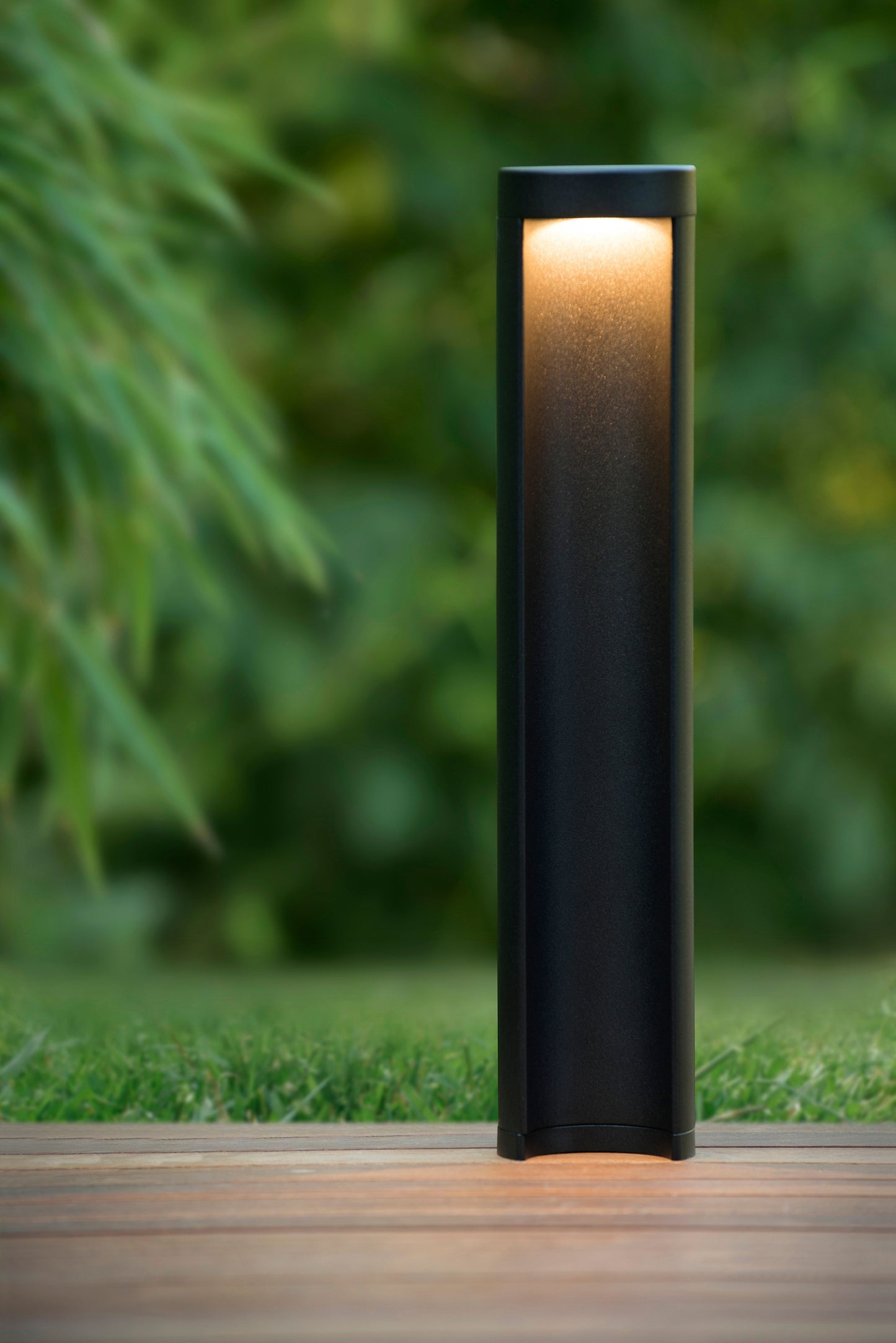 Lucide COMBO - Bollard light - Ø 9 cm - LED - 1x9W 3000K - IP54 - Black